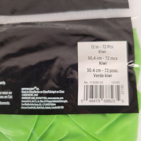 Kiwi Green Balloons 12in 72 Ct Helium Quality Latex Party Decoration Wedding - Picture 6 of 9